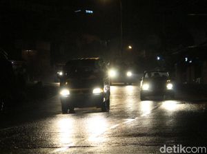 Hati-hati, Jalur Nagreg Malam Ini Licin karena Hujan