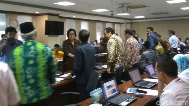 Sri Mulyani Datangi DPD, Paparkan Kerangka RAPBN 2018