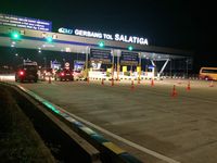 Kondisi terkini Gerbang Tol Salatiga