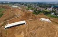 Foto: Penampakan Proyek Tol Bocimi, Pemecah Macet Bogor-Sukabumi