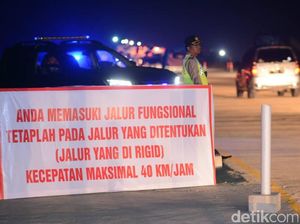 Usai Perbaikan, Jalan Fungsional Brebes Kembali Dibuka