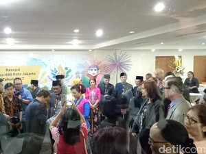 Dubes dan Kapolda Metro Hadiri Jamuan Resepsi HUT DKI