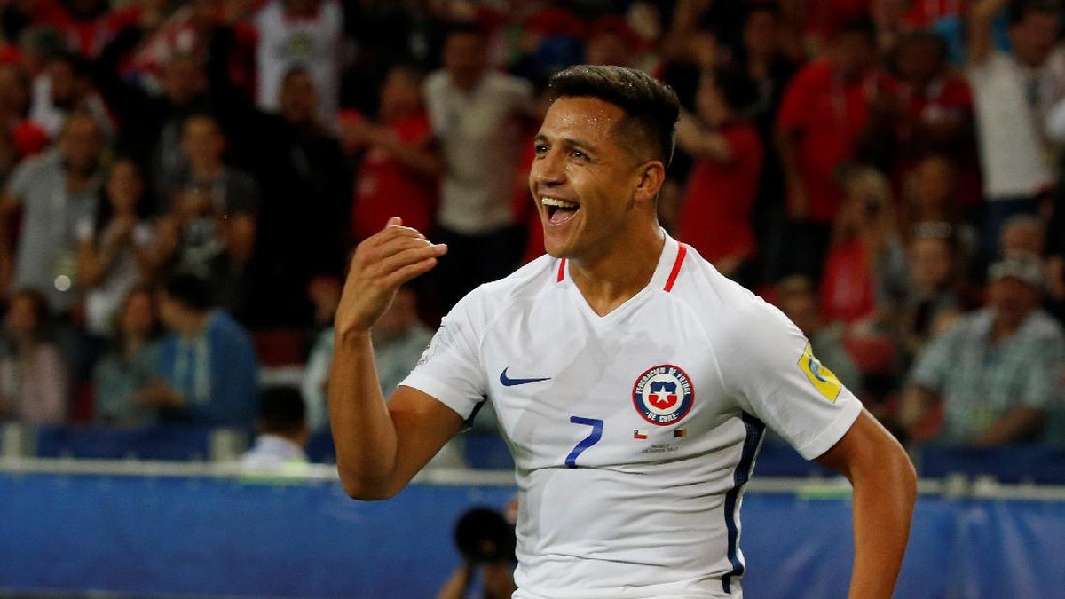 Penyerang Timnas Chile Alexis Sanchez (Foto: REUTERS/Grigory Dukor)