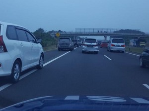 Arus Balik Meningkat, Ada 23.729 Mobil Masuk Tol Cipali ke Jakarta