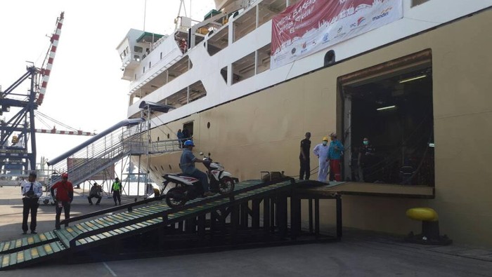 Pelni Angkut 557.687 Penumpang Mudik Tahun Ini