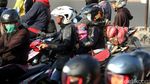 Awas Berbahaya Mudik Bawa Anak Pakai Motor
