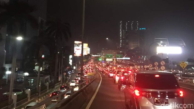  Arus lalu lintas dari Tendean-MT Haryono, Kamis (21/6/2017)