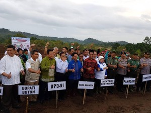 Strategi Mentan Bangkitkan Lahan Tidur di Baubau