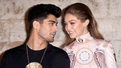 Nostalgia Momen Romantis Zayn dan Gigi Bersama Makanan