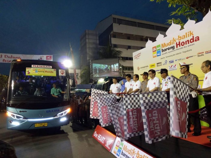 Lewat Mudik Bareng, Honda Kampanyekan Keselamatan Berkendara