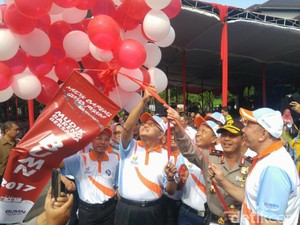 Jasa Raharja Lepas 750 Pemudik Bus di Jateng
