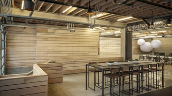 Gedung yang berlokasi di 140 Hawthorne, San Francisco tersebut saat ini diiklankan CEO Automattic Matt Mullenweg untuk dijual. Foto: Officesnapshots.com