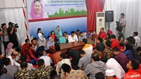 Buka puasa bersama yang digelar di DPP Taruna Merah Putih tersebut bertema Kita Genggam Erat Nilai Demokrasi dan Kebhinekaan.