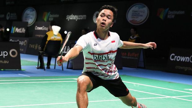 Anthony Ginting dikalahkan Chen Long di babak II Australia Terbuka Super Series 2017