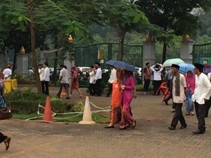 Upacara HUT DKI Tercoreng Adanya PNS yang Pulang karena Gerimis