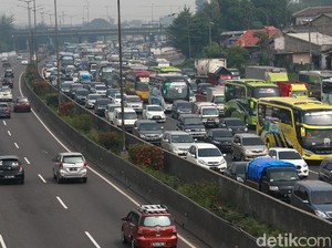 Long Weekend, Ini Titik-titik Macet di Tol Cikampek