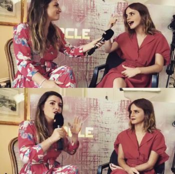 Penampilan Cantik Emma Watson Ganti Baju 4 Kali Dalam 1 Hari