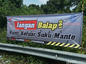 Ingatkan Pemudik, Polisi di Aceh Pasang Spanduk Lucu Seperti Ini