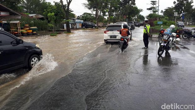  Banjir di Pekanbaru, Jumat (23/6/2017)