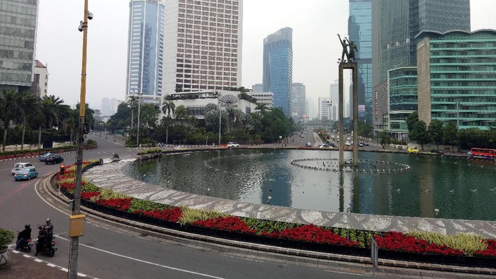 Jakarta Ditinggal Mudik, Ini Penampakan Lengangnya Sudirman-HI