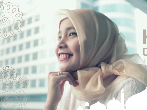 5 Tips Pakai Hijab Organza untuk Lebaran