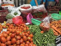 Sayuran di Pasar Rawasari