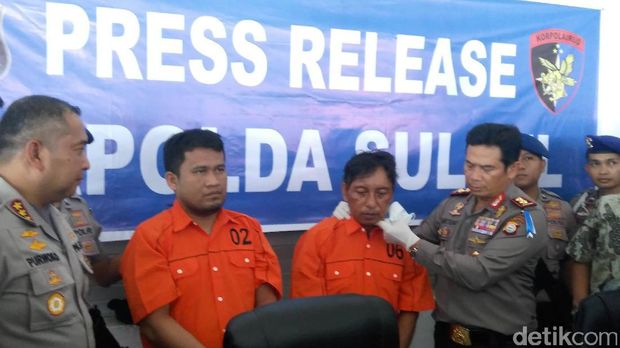 Polair Polda Sulsel Sita 1 Kg Sabu dari Pengedar Lintas Pulau