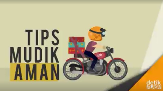 Mudik Naik Motor, Cek 5 Hal Ini Dulu