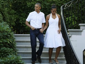 Momen-Momen Kedatangan Barack Obama Saat Tiba di Pulau Dewata