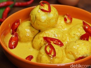 Ini Cara Bikin Gulai Telur yang Gurih Enak untuk Teman Makan Ketupat!