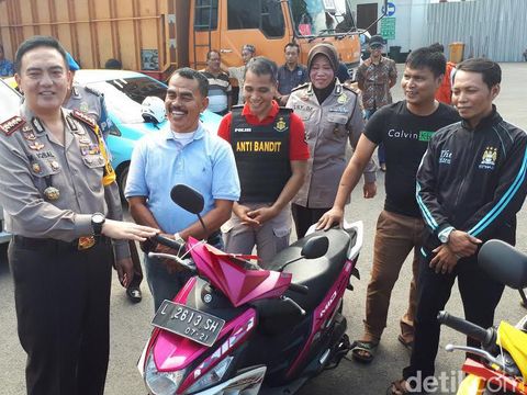 Motor salah satu warga ditemukan