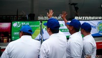 Sementara untuk Wilayah Tangerang akan diberangkatkan dari Mall Alam Sutera sebanyak 1000 pemudik dengan menggunakan 21 armada bus.