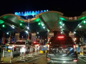 Lalin Masih Macet di KM 130 Tol Cipali Arah Cikampek