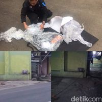 Benda mencurigakan di dekat kampus IPB.