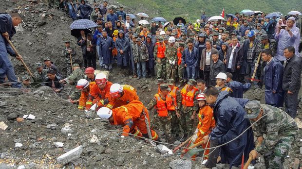 Longsor di China hingga Perundingan Pemulangan Rohingya