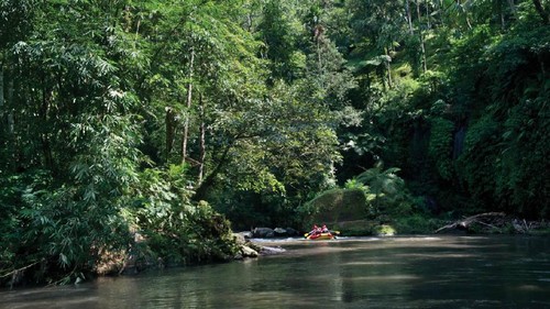 Rafting di Four Seasons Resort Bali at Sayan di Ubud