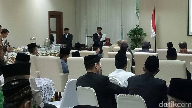 Sidang Isbat di Kemenag.