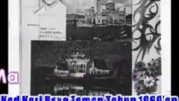 Penampakan kartu ucapan Lebaran di tahun 1960-an. Foto: istimewa