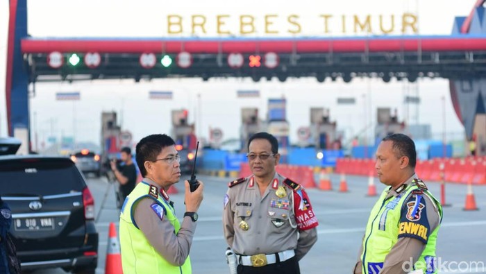Kakorlantas: Pemudik Via Tol Brebes Naik 106 Persen