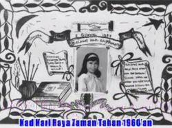 Jadul! Begini Bentuk Kartu Lebaran di Tahun 60-an