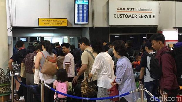 H 1 Lebaran Begini Kepadatan Penumpang Di Bandara Soekarno Hatta 1819