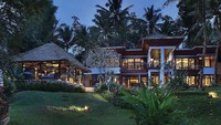 Namun selain suites dan vila yang sudah disebutkan, masih ada Royal Vila yang hanya dibuat satu saja. Mungkin Kim mengambil vila yang satu ini? (dok Four Seasons Resort)
