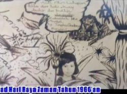 Jadul! Begini Bentuk Kartu Lebaran di Tahun 60-an