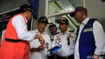 Menhub Tinjau Arus Mudik di Nagreg