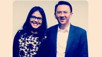 Kahiyang juga ternyata pengagum Basuki Tjahaja Purnama alias Ahok. Foto: Instagram Kahiyang Ayu