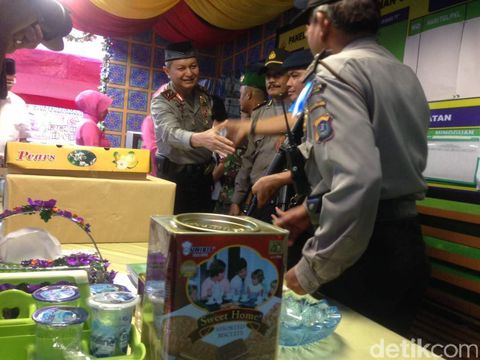 Malam Takbiran, Kapolda Sumut Tinjau Pos Pengamanan di Medan
