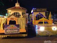 Malam Takbiran, Kapolda Sumut Tinjau Pos Pengamanan di Medan