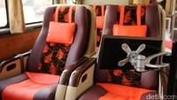 Jok di bus tingkat. Foto: PT Putera Mulya Sejahtera