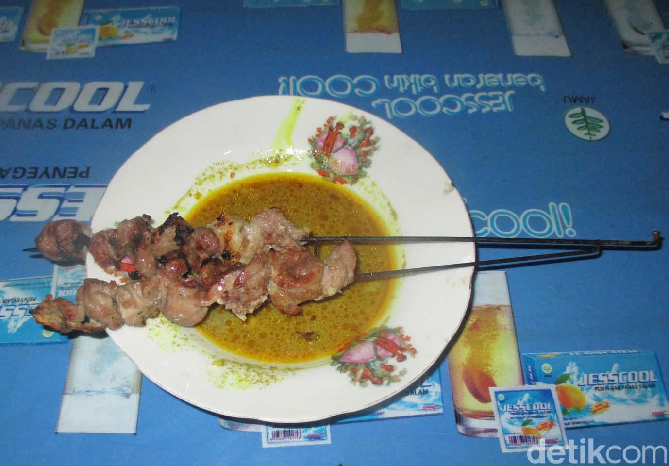 Sate klatak, menu khas kuliner di Pleret Bantul