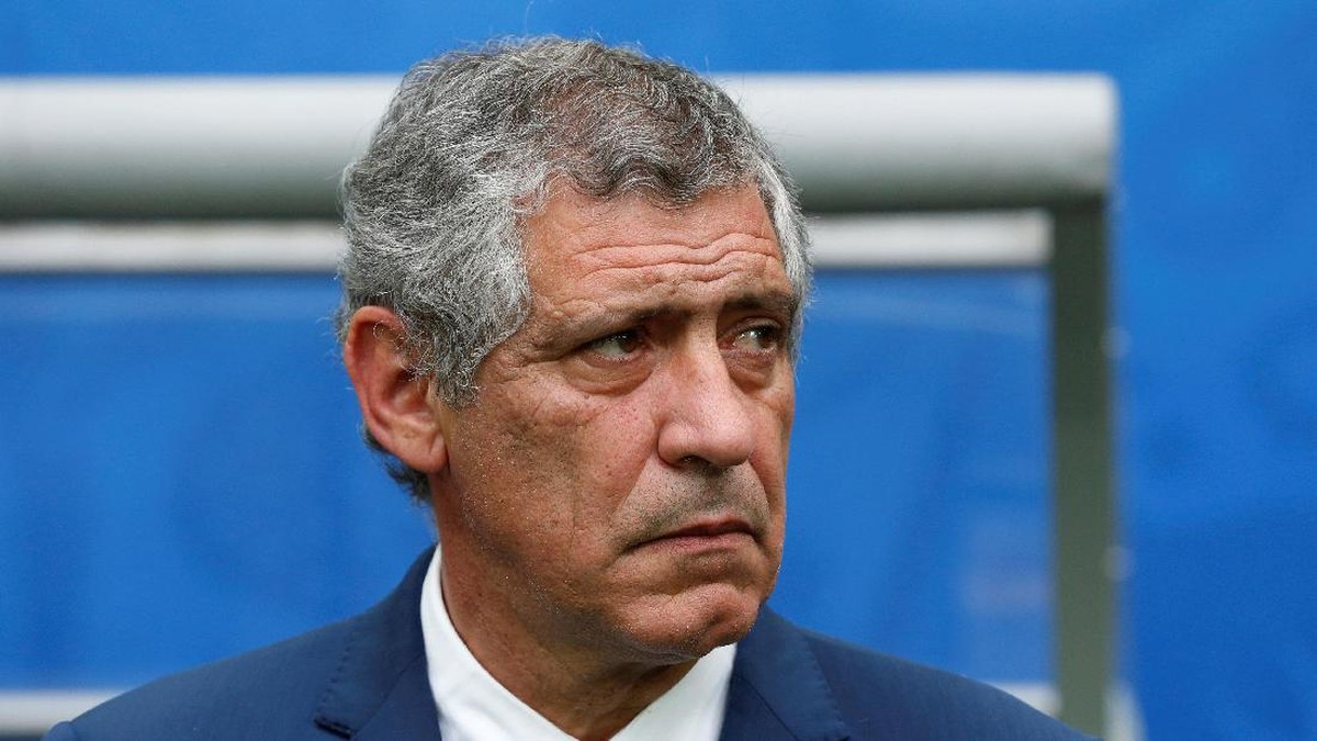 Pelatih Portugal Fernando Santos (Foto: REUTERS/Grigory Dukor)